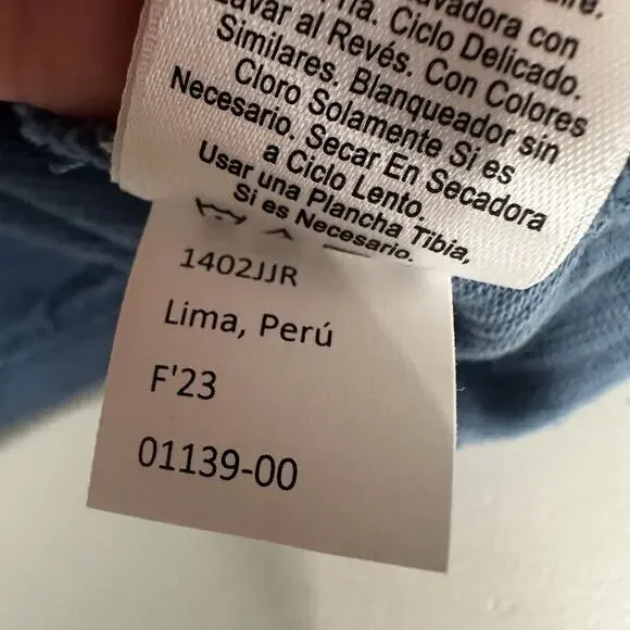 Nation LTD Top Womens Medium Carolina Blue‎ Dale Renaissance Puff Sleeve NWT - Picture 7 of 10